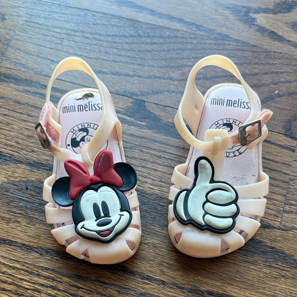 Mini Melissa Kids' Sandals with Disney Characters